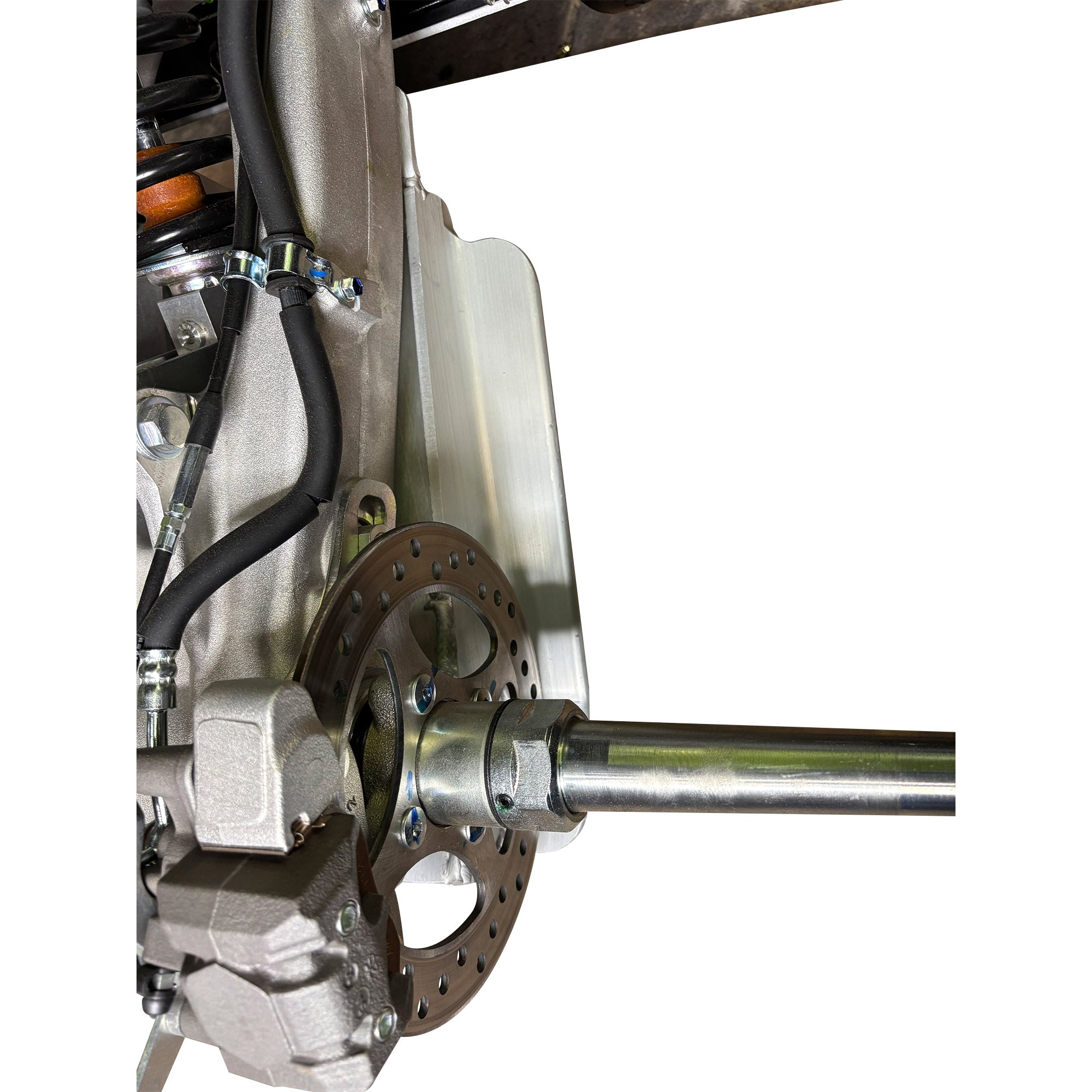 Yamaha Raptor 700 Ricochet Swingarm Sprocket & Rotor Guard