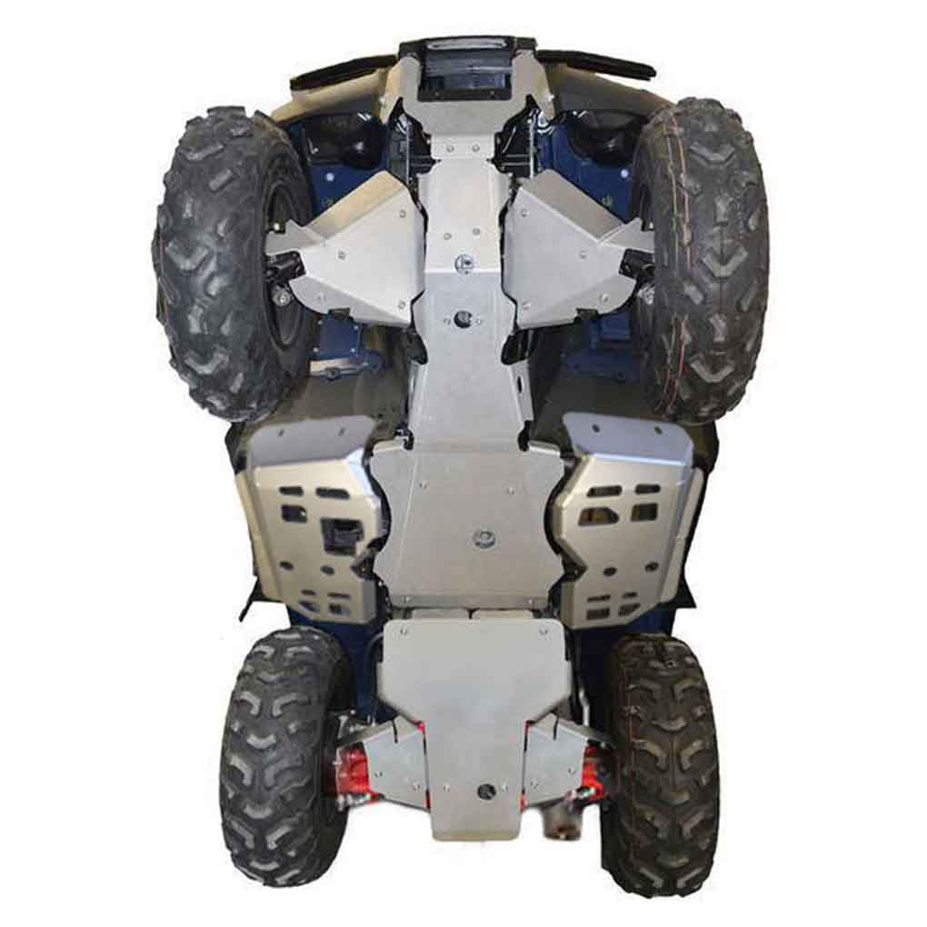 2015-2025 Honda FourTrax TRX520 Rubicon Ricochet 9-Piece Complete Aluminum Skid Plate Set