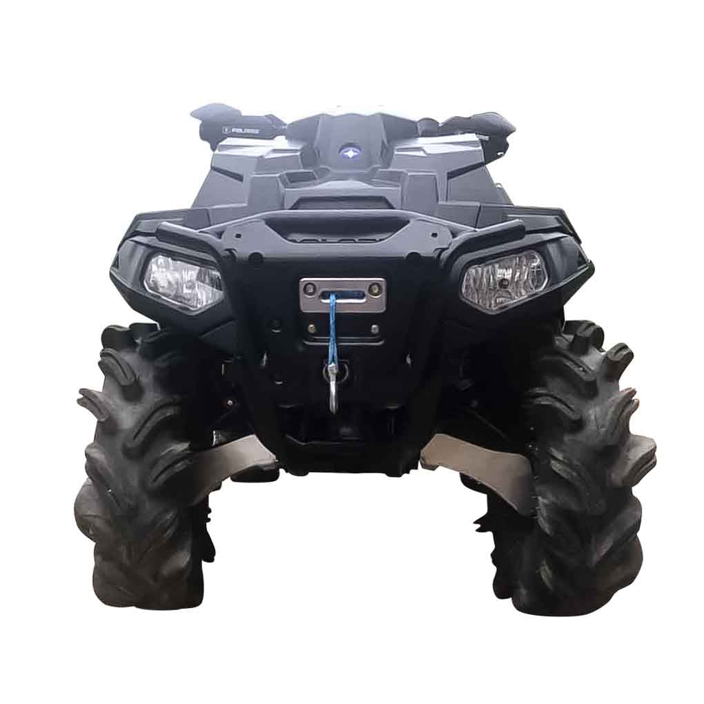 Polaris Sportsman Touring XP 1000 Trail Ricochet 8-Piece Complete Aluminum or with UHMW Layer Skid Plate Set