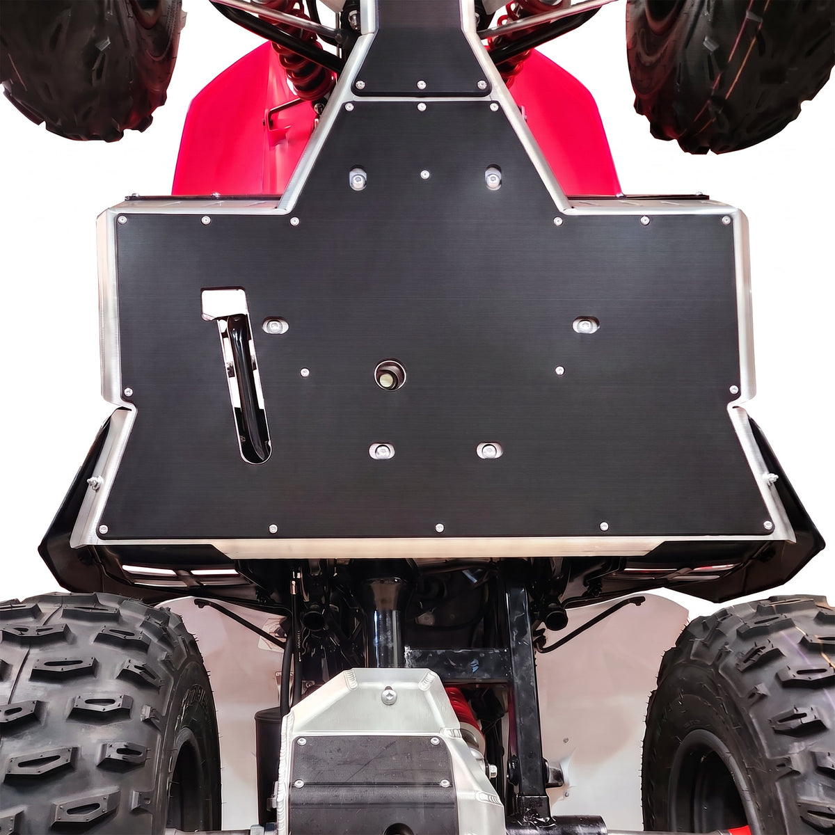 Honda TRX250 FourTrax Recon Ricochet Full Coverage Frame Skid Plate 1997-2026