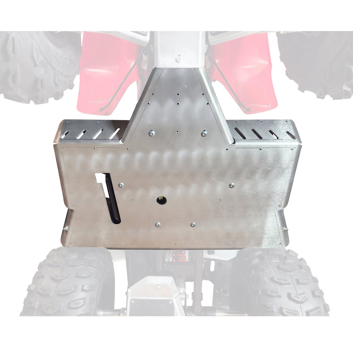 Honda TRX250 FourTrax Recon Ricochet Full Coverage Frame Skid Plate 1997-2026