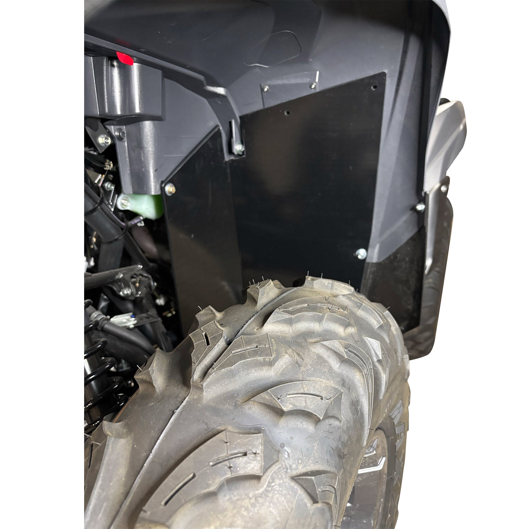 Yamaha Kodiak 450 Ricochet Wheel Well Skid Plate Set