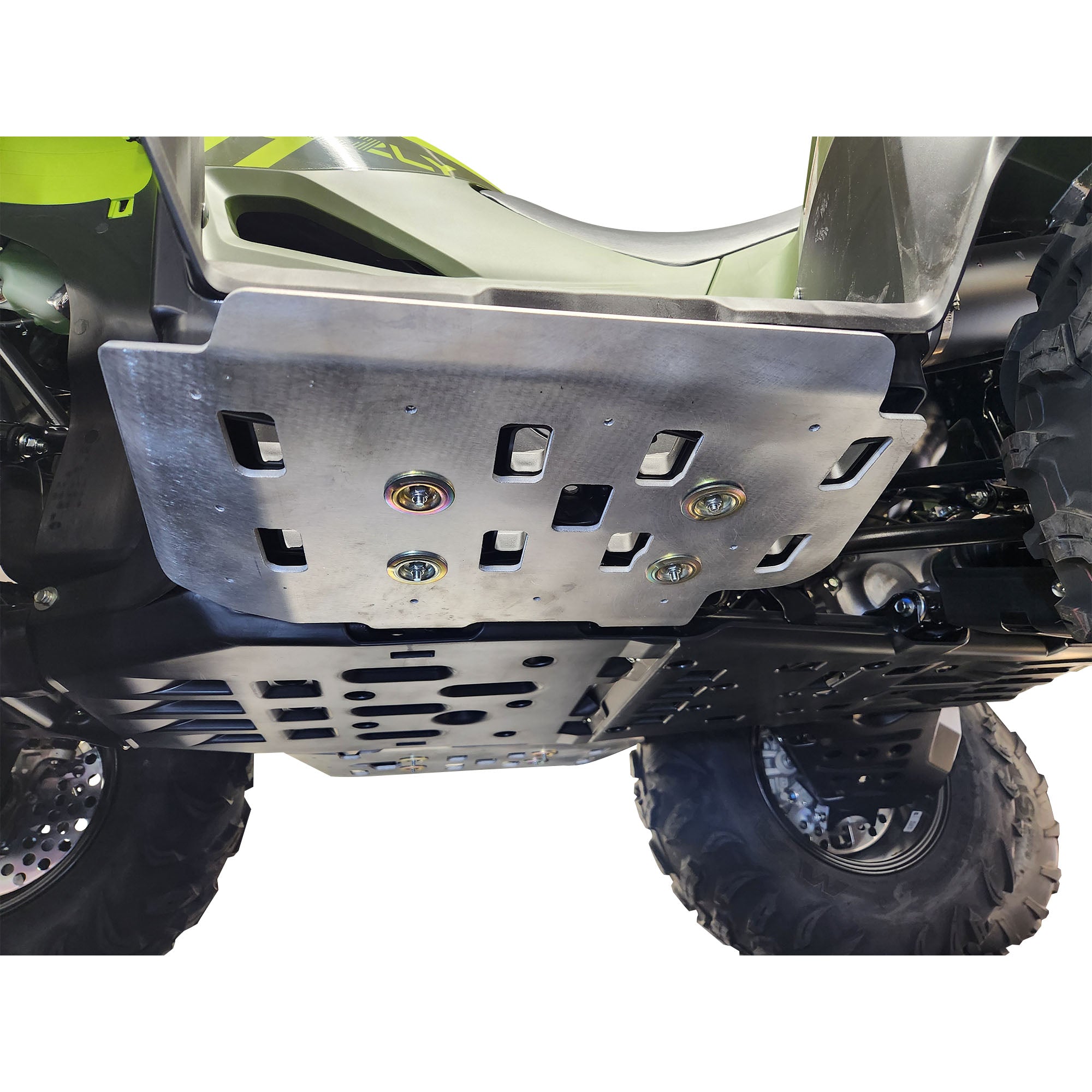 Yamaha Grizzly 700 Ricochet 2-Piece Floor Board Skid Plate Set