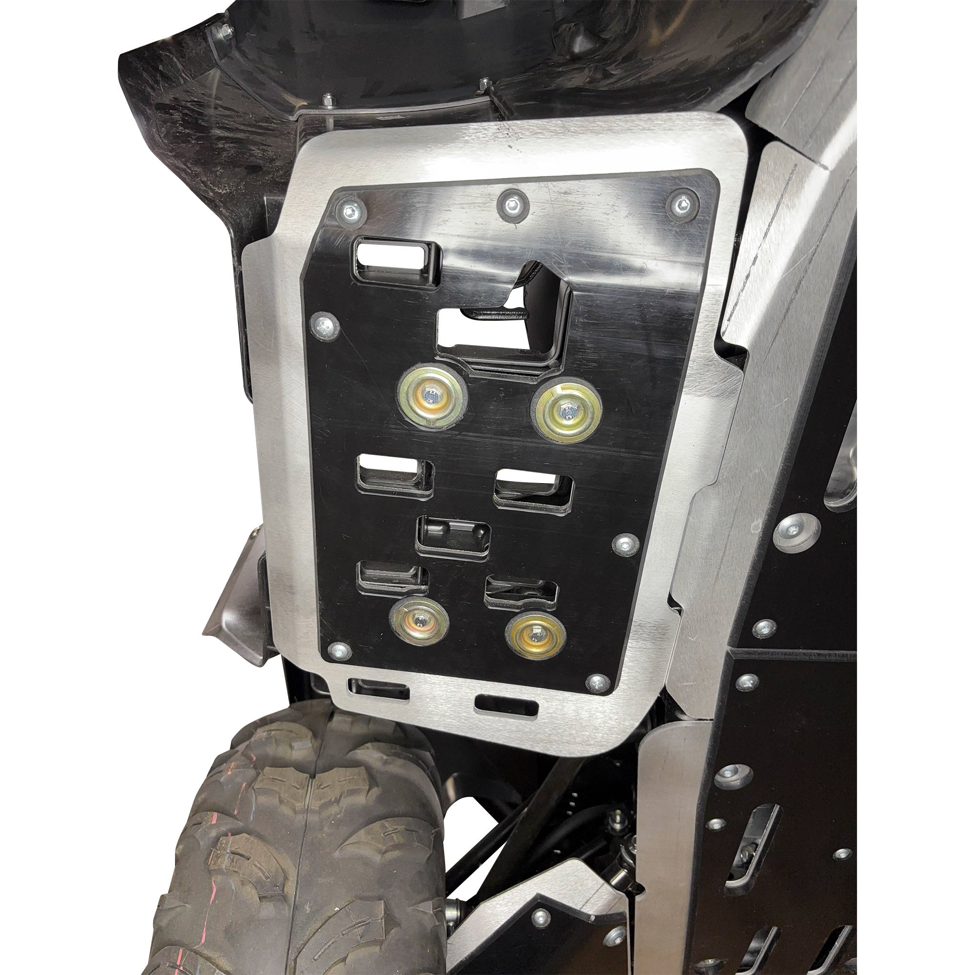 Yamaha Kodiak 700 Ricochet 2-Piece Floor Board Skid Plate Set