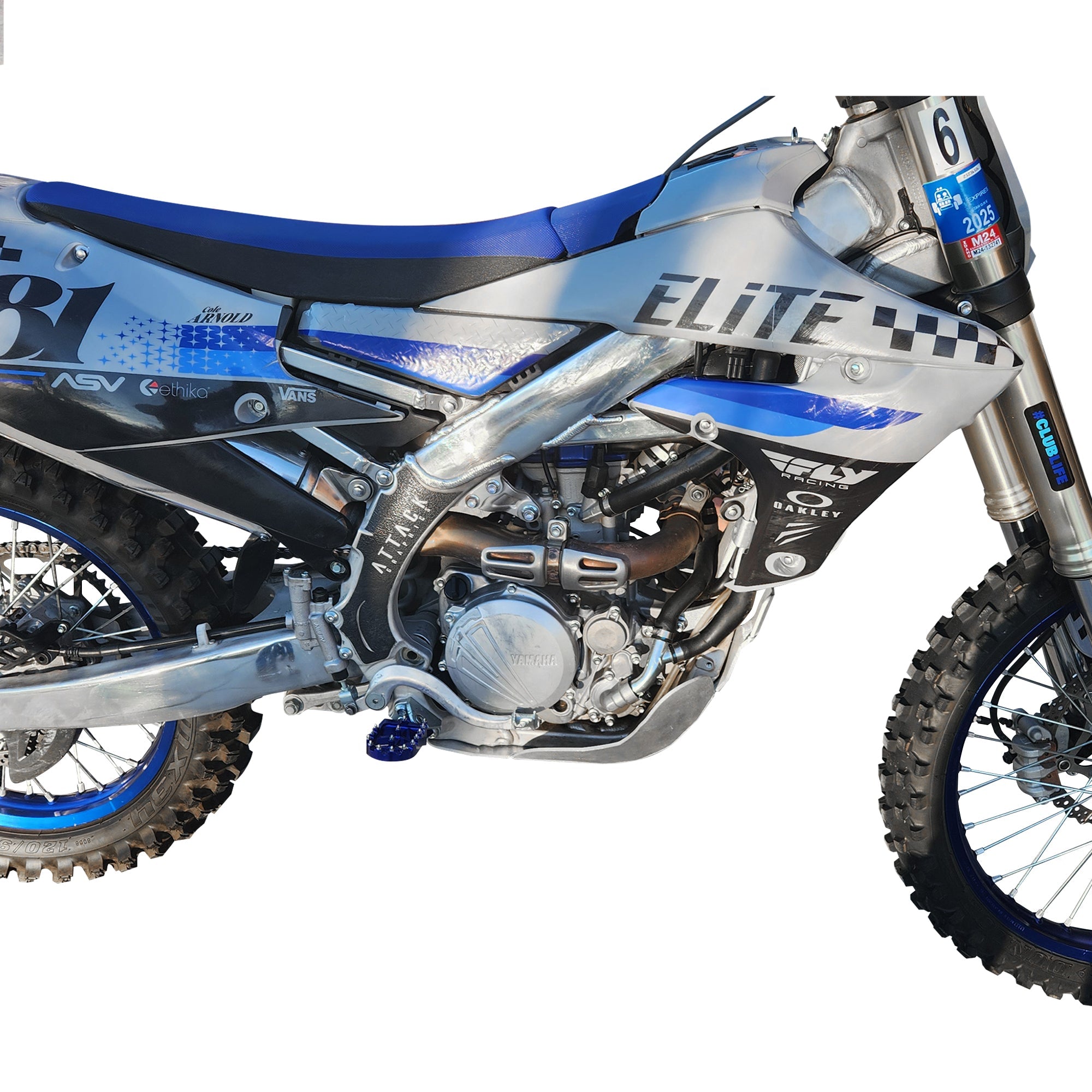 Yamaha YZ250FX Ricochet Skid Plate