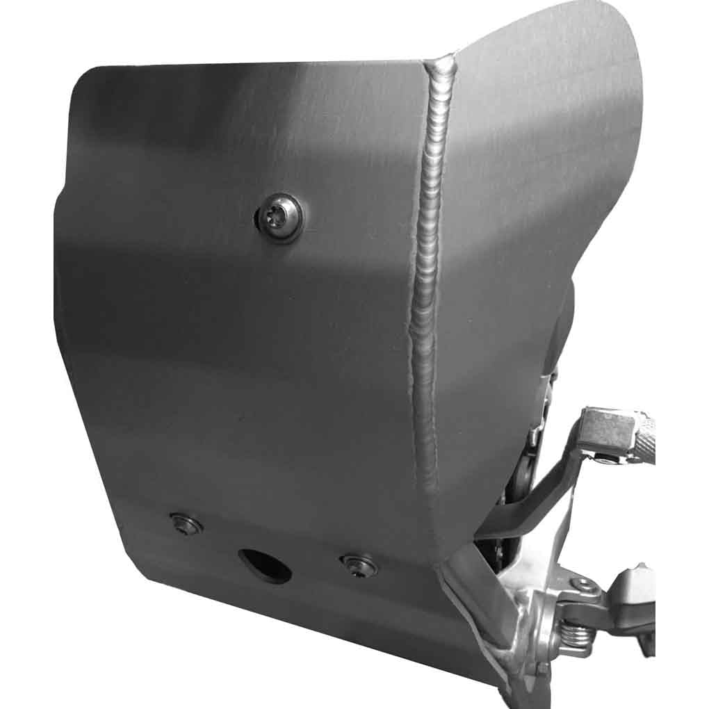 Yamaha YZ125 and YZ125X Ricochet Aluminum Skid Plate