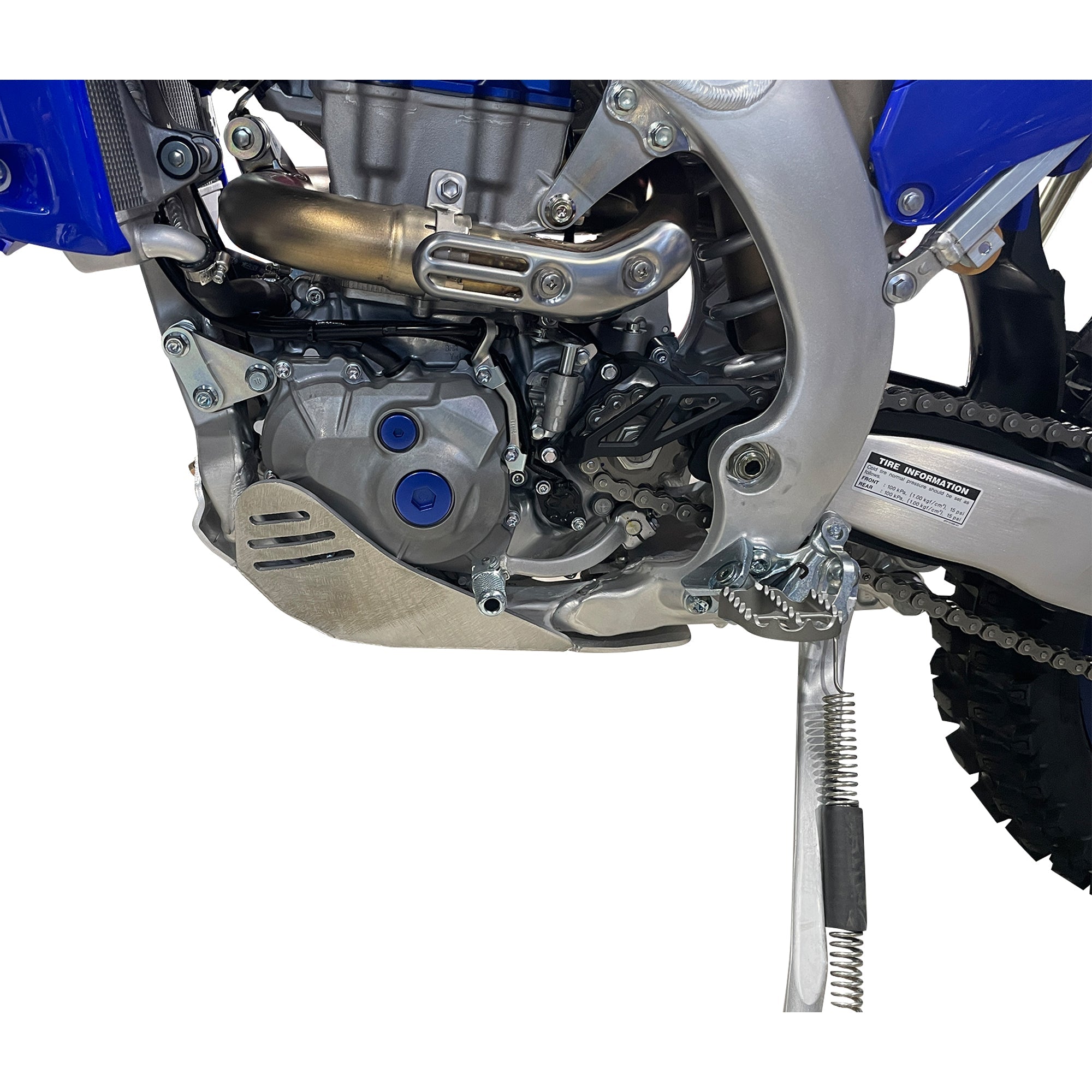 Yamaha WR450F Ricochet Aluminum Skid Plate