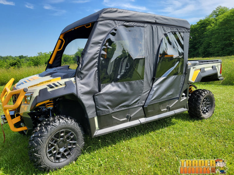 Arctic Cat Prowler PRO Crew - Full Cab Enclosure for Hard Windshield (Upper Doors) | UTV Accessories - Free shipping