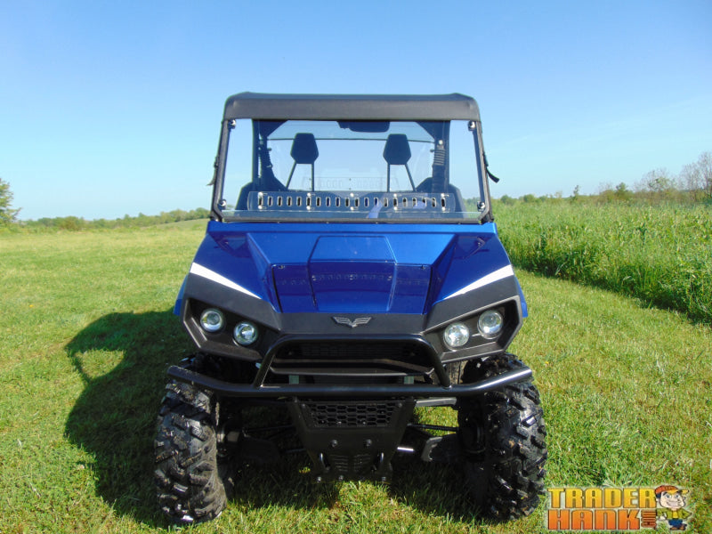 Arctic Cat Stampede - 1 Pc Windshield w/Hard Coat Clamp and Vent Options | UTV Accessories - Free shipping