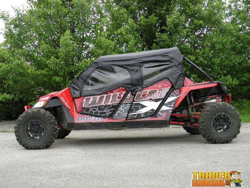Arctic Cat Wildcat 4-Seater - Full Cab Enclosure for Hard Windshield | UTV Accessories - Free shipping