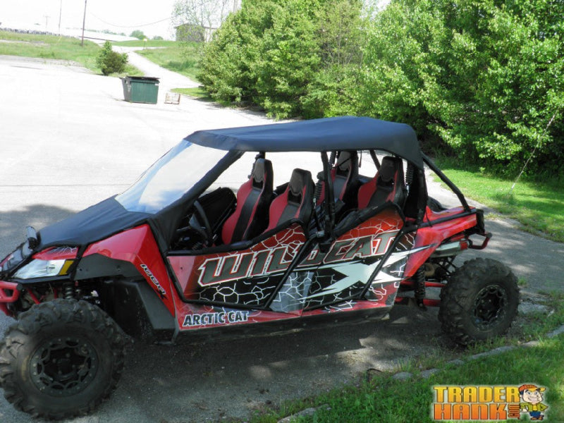 Arctic Cat Wildcat 4-Seater - Vinyl Windshield/Top Combo | UTV Accessories - Free shipping
