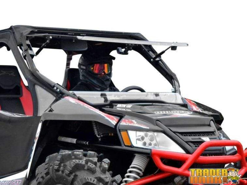 Arctic Cat Wildcat Scratch Resistant Flip Windshield | SUPER ATV WINDSHIELDS - Free Shipping