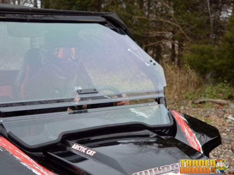 Arctic Cat Wildcat Scratch Resistant Flip Windshield | SUPER ATV WINDSHIELDS - Free Shipping