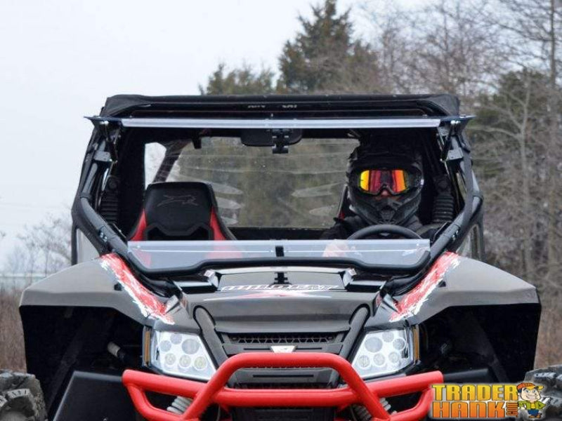 Arctic Cat Wildcat Scratch Resistant Flip Windshield | SUPER ATV WINDSHIELDS - Free Shipping