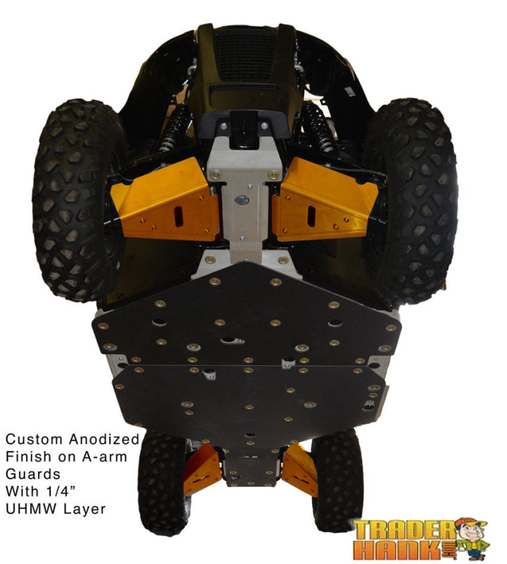 Arctic Cat WildCat Sport Ricochet 8-Piece Complete Aluminum Skid Plate Set | Free shipping
