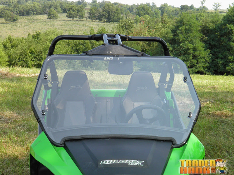 Arctic Cat Wildcat Trail - 1 Piece Scratch-Resistant Windshield | UTV Accessories - Free shipping