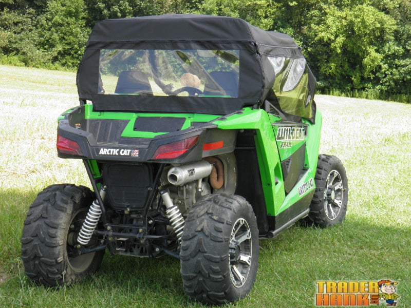 Arctic Cat Wildcat Trail - Full Cab Enclosure for Hard Windshield w/Lower Door Inserts | UTV Accessories - Free shipping