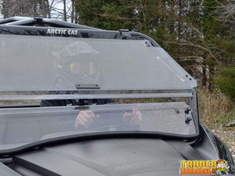 Arctic Cat Wildcat Trail Scratch Resistant Flip Windshield | Free shipping