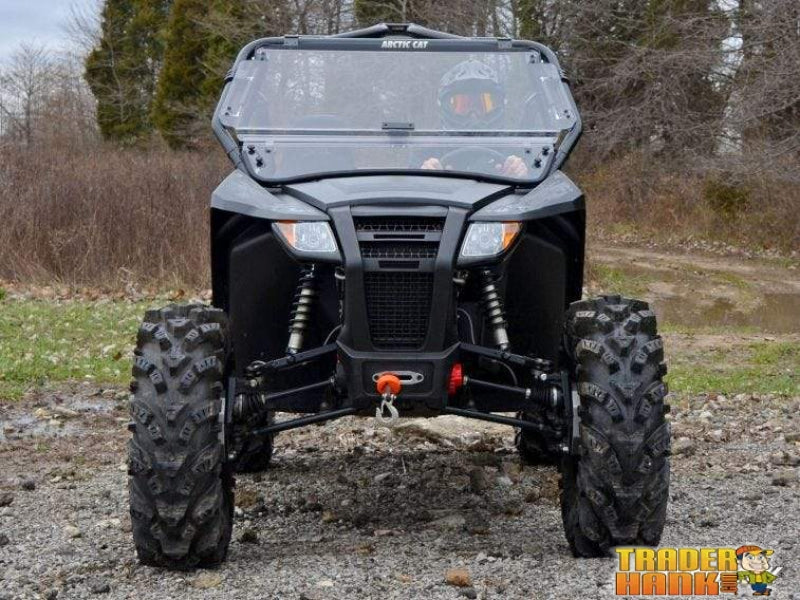 Arctic Cat Wildcat Trail Scratch Resistant Flip Windshield | Free shipping