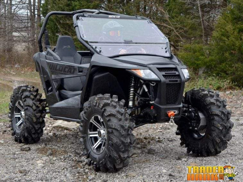 Arctic Cat Wildcat Trail Sport Scratch Resistant Flip Windshield | Free shipping