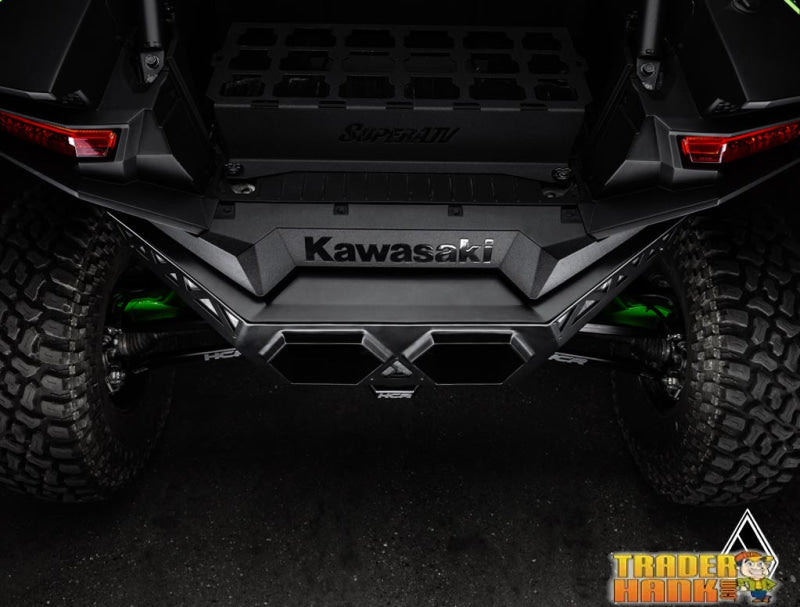 Assault Industries Kawasaki Teryx H2 Aluminum Plate Rear Bumper | UTV Accessories - Free shipping
