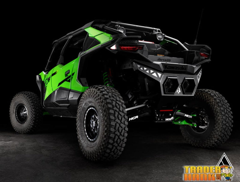 Assault Industries Kawasaki Teryx H2 Aluminum Plate Rear Bumper | UTV Accessories - Free shipping