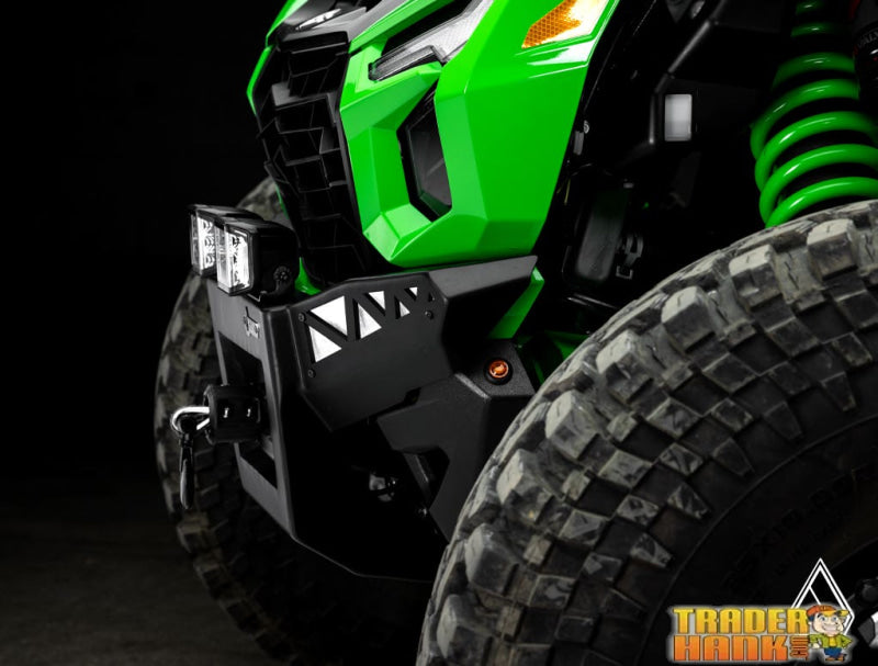 Assault Industries Kawasaki Teryx H2 Winch-Ready Aluminum Plate Front Bumper | UTV Accessories - Free shipping