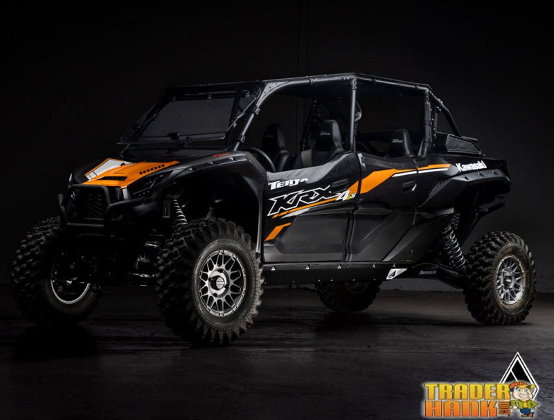 Assault Industries Kawasaki Teryx KRX 4 1000 Rock Sliders | UTV Accessories - Free shipping