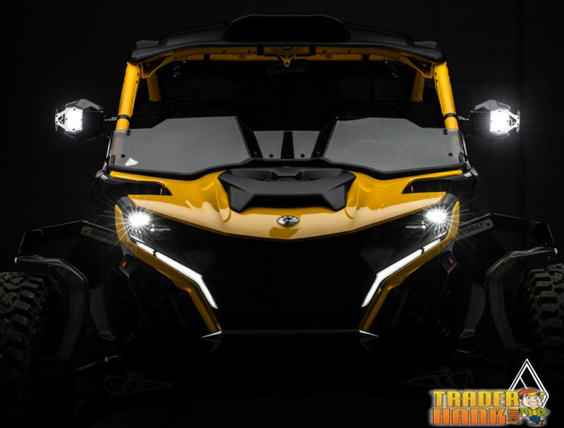 Assault Industries Nighthawk G2 LED Side-View Mirrors | UTV Accessories - Free shipping
