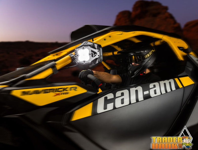 Assault Industries Nighthawk G2 LED Side-View Mirrors | UTV Accessories - Free shipping
