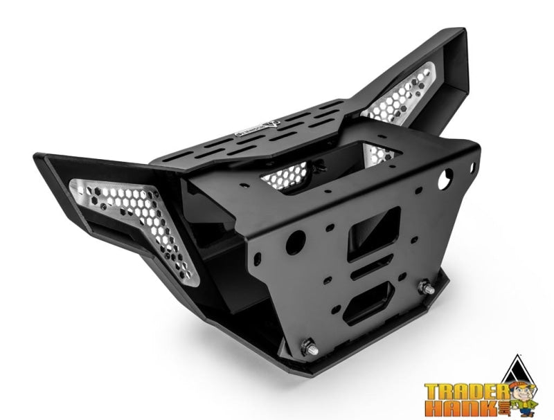 Assault Industries RZR Pro XP Winch-Ready Aluminum Plate Front Bumper | UTV Accessories - Free shipping