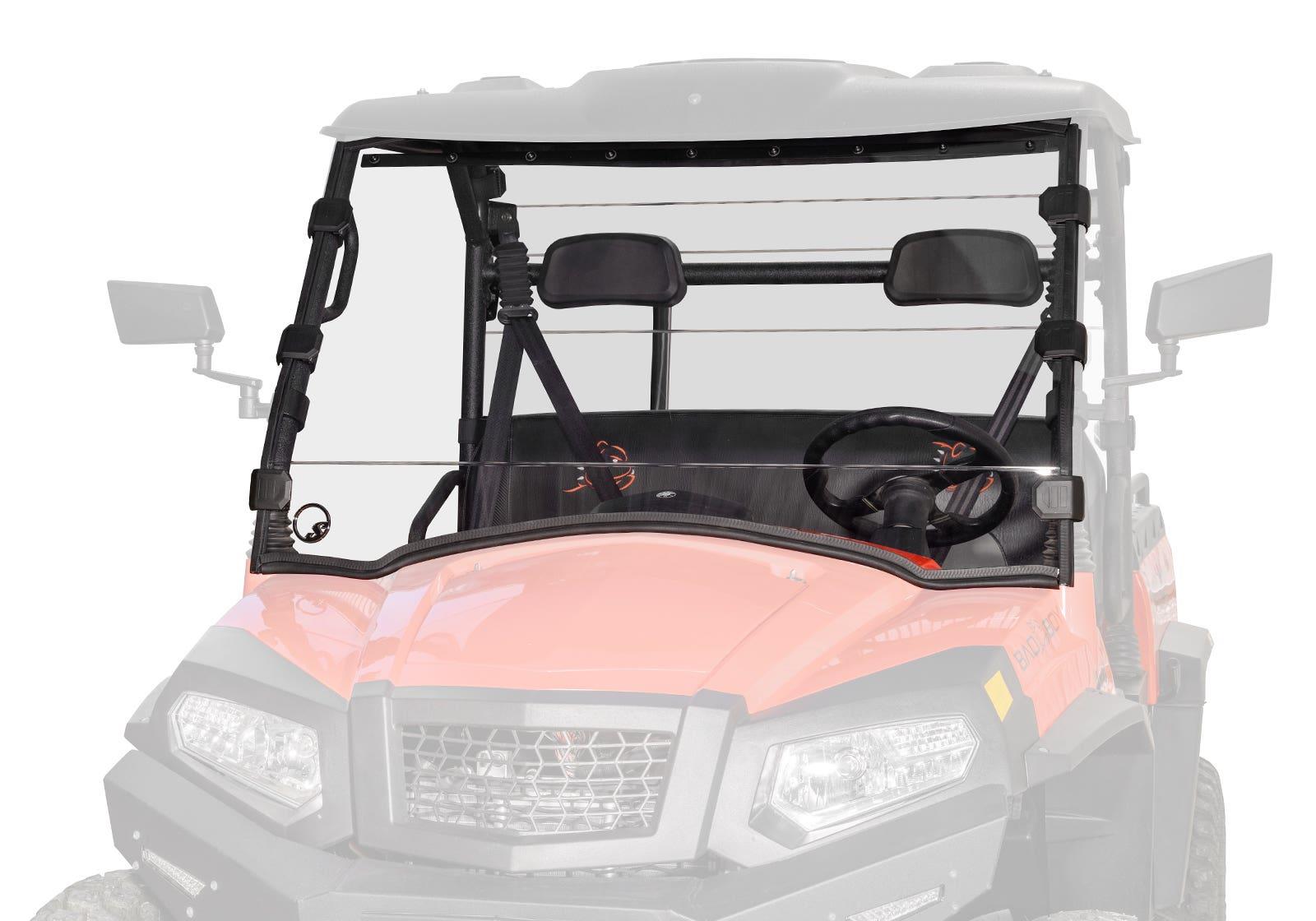 Bad Boy Bandit Scratch-Resistant Full Windshield