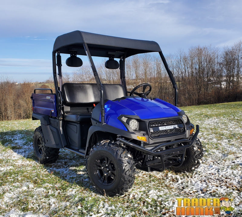 Bison 400U/200U/200P - Soft Top for Hard Windshield | UTV Accessories - Free shipping