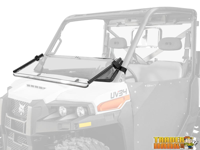 Bobcat UV34 Flip Down Windshield | UTV Accessories - Free shipping