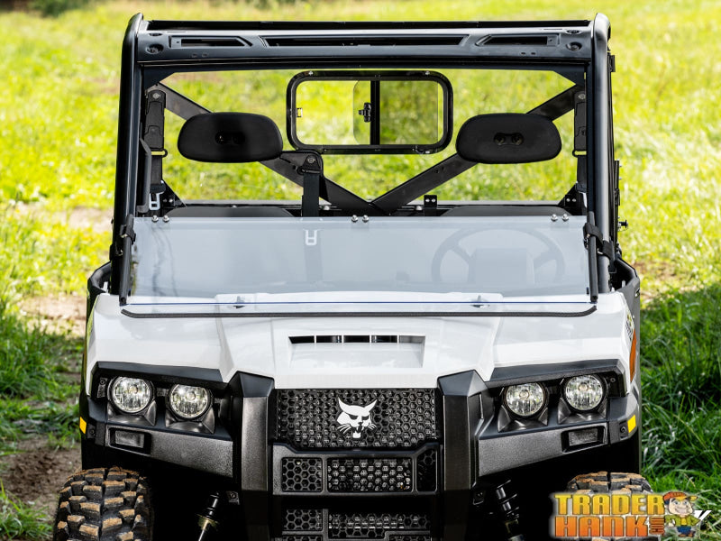 Bobcat UV34 Flip Down Windshield | UTV Accessories - Free shipping