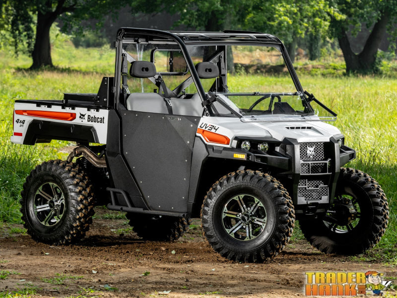 Bobcat UV34 Flip Down Windshield | UTV Accessories - Free shipping