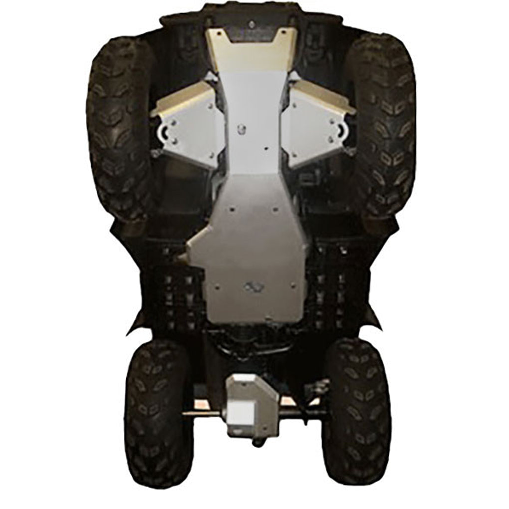 Yamaha Grizzly / Kodiak / Bruin Ricochet 4-Piece Complete Aluminum Skid Plate Set