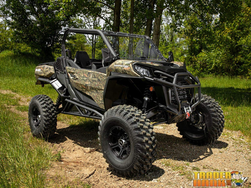 Can-Am Commander Scratch Resistant Flip Windshield 2011-2021 | SUPER ATV WINDSHIELDS - Free shipping