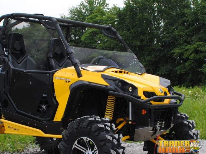 Can-Am Commander Half Windshield | SUPER ATV WINDSHIELDS - Free Shipping