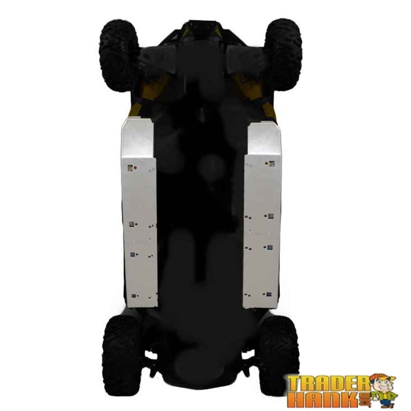 Can-Am Commander MAX Ricochet 4-Piece Floorboard Skid Plates & Rock Sliders | Free shipping