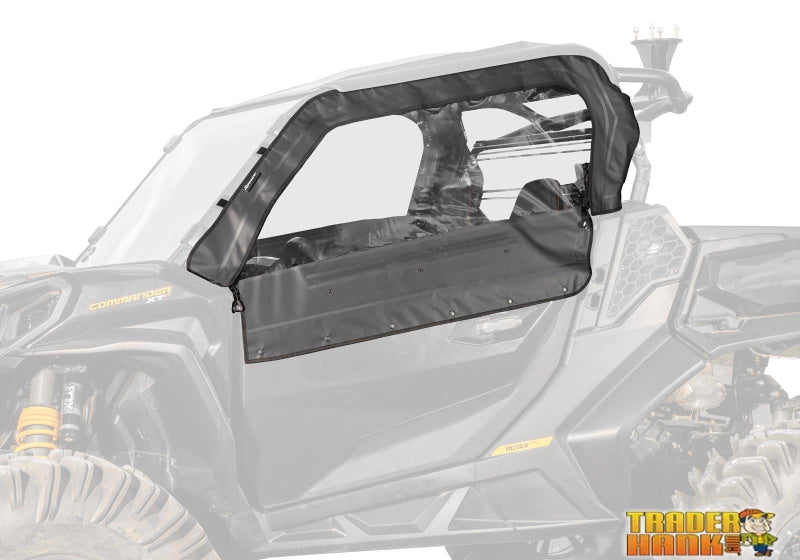 Can-Am Commander Primal Soft Cab Enclosure Upper Doors | UTV Accessories - Free shipping