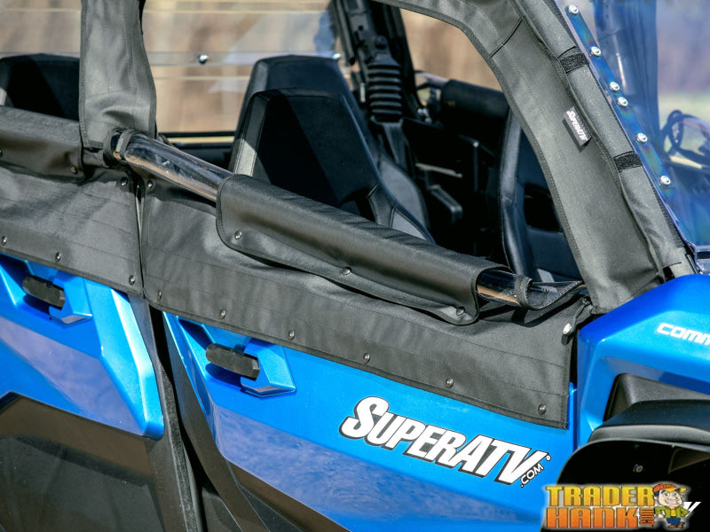 Can-Am Commander Primal Soft Cab Enclosure Upper Doors | UTV Accessories - Free shipping
