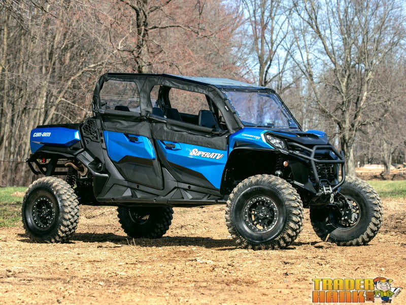 Can-Am Commander Primal Soft Cab Enclosure Upper Doors | UTV Accessories - Free shipping