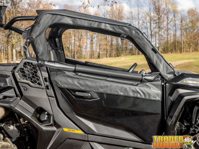 Can-Am Commander Primal Soft Cab Enclosure Upper Doors | UTV Accessories - Free shipping