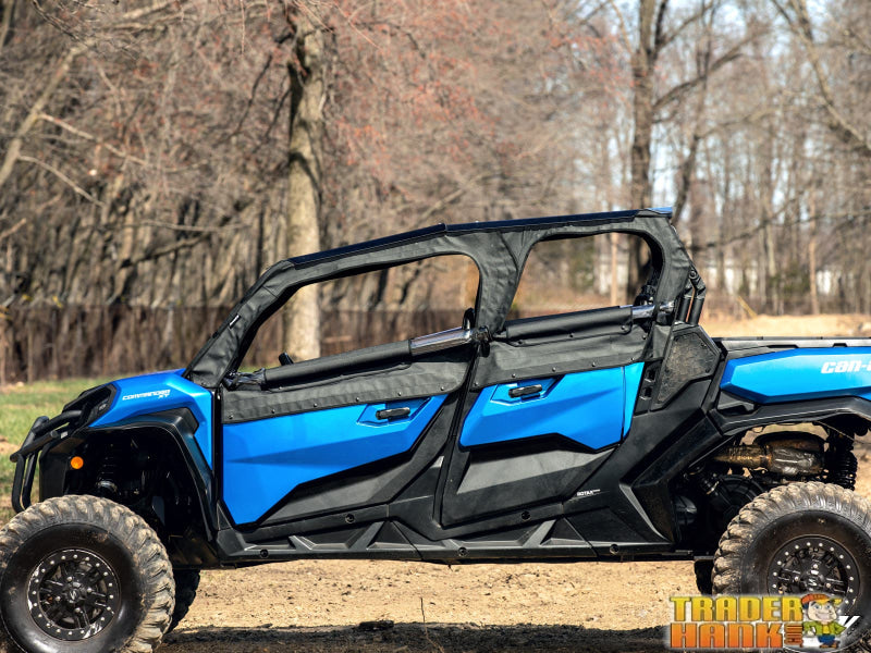 Can-Am Commander Primal Soft Cab Enclosure Upper Doors | UTV Accessories - Free shipping