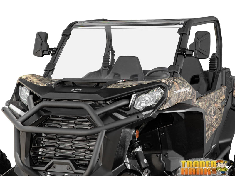 Can-Am Commander Scratch Resistant Full Windshield | Free shipping