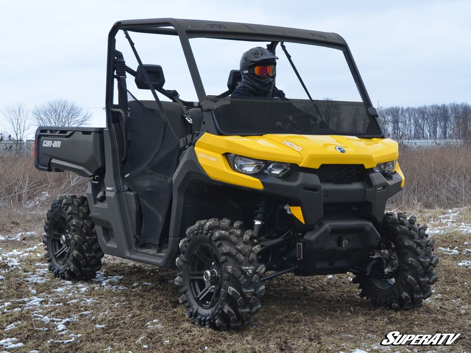 Can-Am Defender HD8 Half Windshield