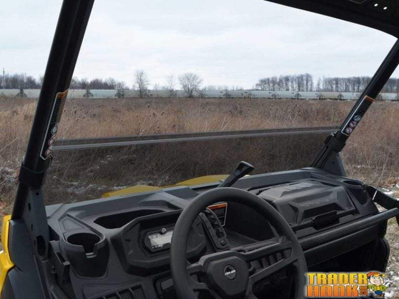 Can-Am Defender Half Windshield | SUPER ATV WINDSHIELDS - Free Shipping