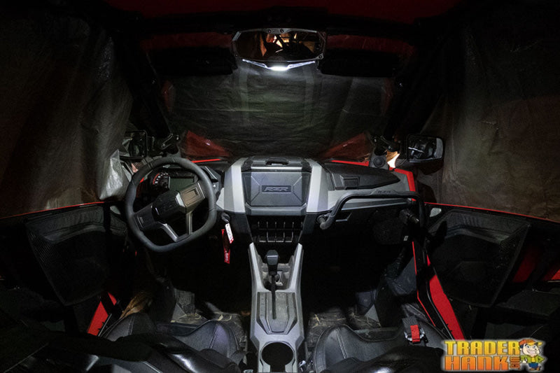 Can - Am Defender Halo - RA LED Rearview Mirror with Cast Aluminum Bezel | UTV Accessories - Free shipping