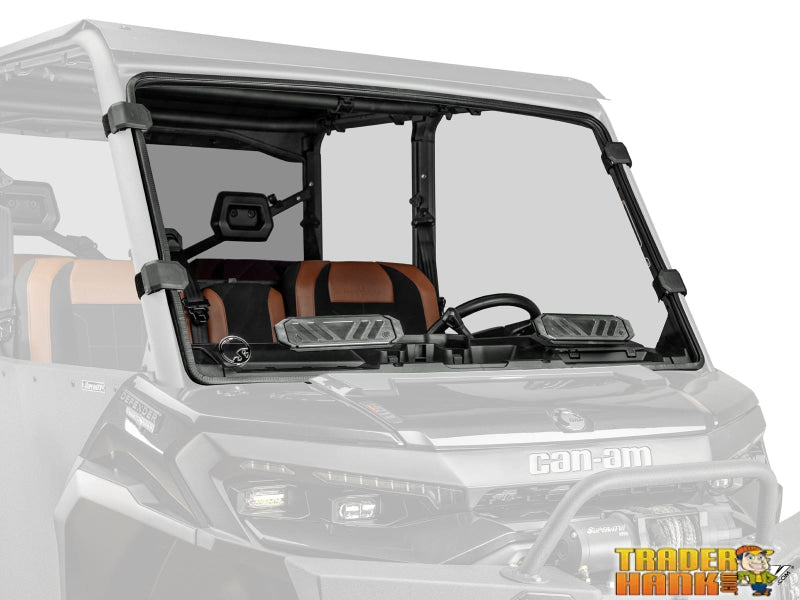 Can-Am Defender HD11 Vented Full Windshield | UTV Accessories - Free shipping